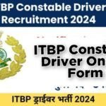 ITBP Constable Driver Online Form